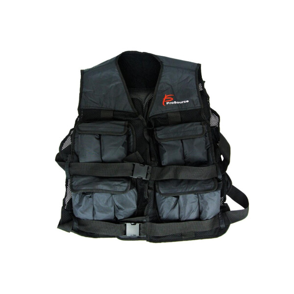 

Жилет с утяжелителями ProSource Weighted Vest регулируемый (черный)