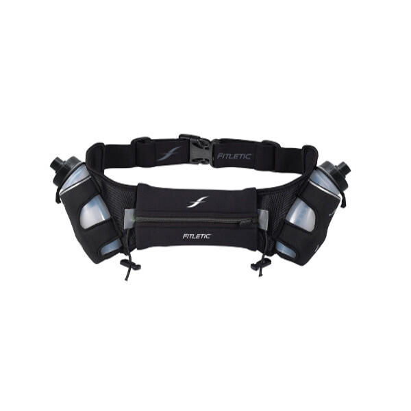 

Беговая влагонепроницаемая сумка на пояс Fitletic Hydra Running Belt (черный)