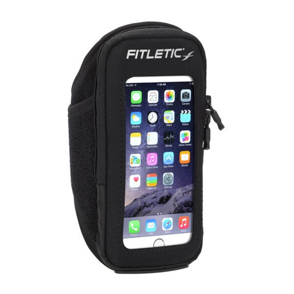 

Беговая влагонепроницаемая сумка на руку Fitletic Forte Arm Band S\M (черный)