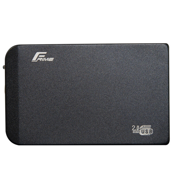 

Внешний карман Frime для 2.5" SATA HDD/SSD Metal USB 2.0 Black