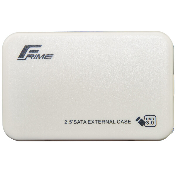

Внешний карман Frime для 2.5" SATA HDD/SSD Plastic USB 3.0 White