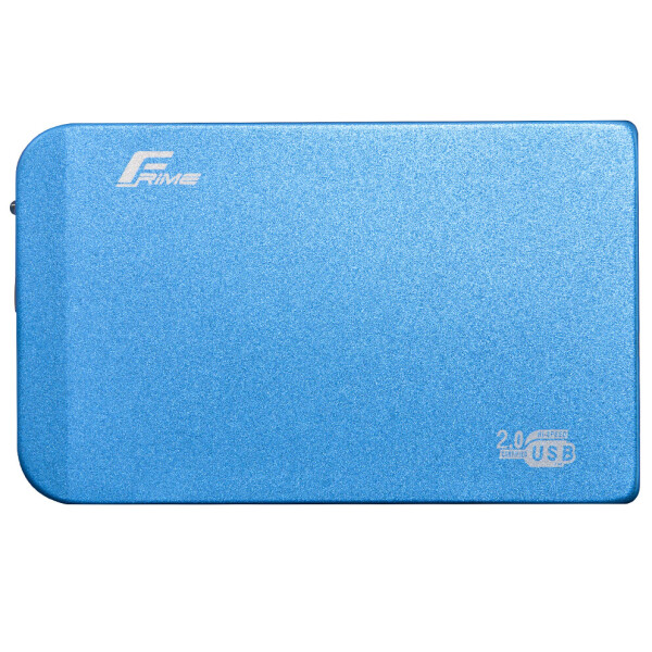 

Внешний карман Frime для 2.5" SATA HDD/SSD Metal USB 2.0 Blue