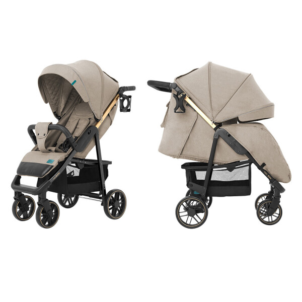 

Коляска прогулочная CARRELLO Echo CRL-8508/2 Camel Beige +дождевик