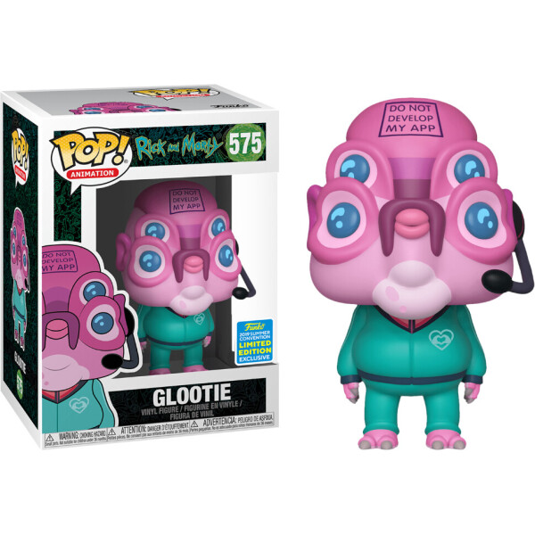 

Фигурка Funko Pop Фанко Поп Рик и Морти Глути Rick and Morty Glootie Exclusive 10 см RM G 575
