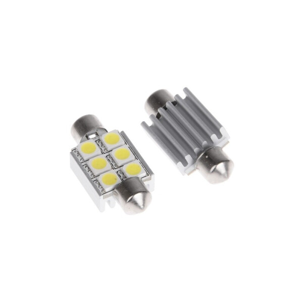 

Лампа автомобильная LED Festoon 36mm 6 pcs CW SMD5050