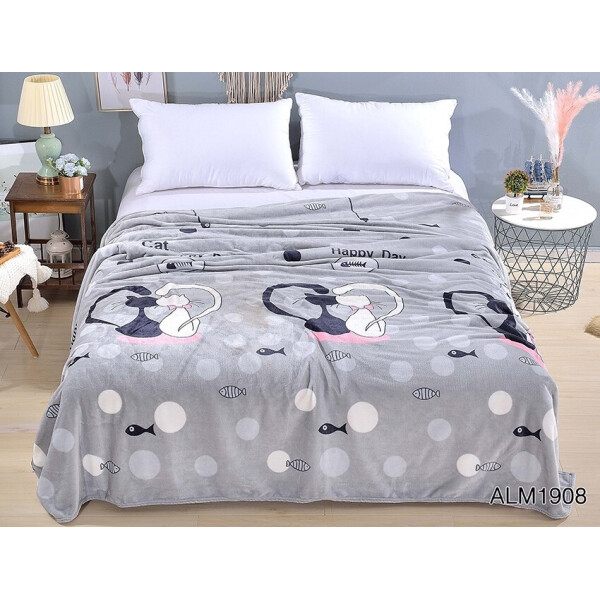 

Плед велсофт (микрофибра) ТМ TAG - 160х220 ALM1908