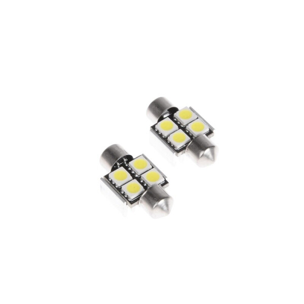 

Лампа автомобильная LED Festoon 31mm 4 pcs CW SMD5050