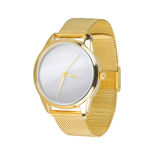 

Часы ZIZ Минимализм (ремешок из нержавеющей стали золото)