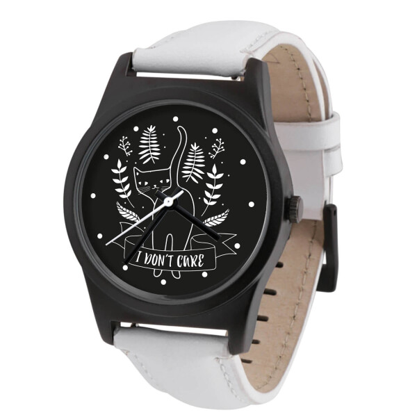 

Часы ZIZ I dont care Белый кожаный (FB4119641-1ZZ)