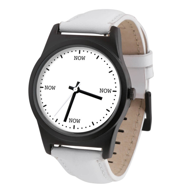 

Часы ZIZ Time is now Белый кожаный (FB4119941-2ZZ)