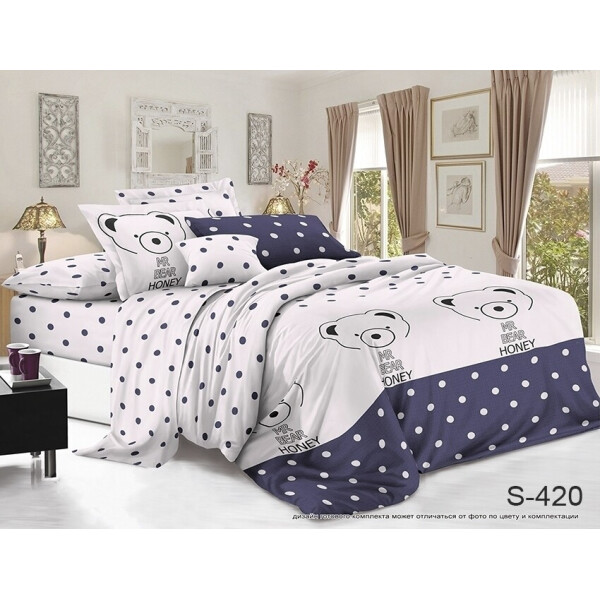 

Комплект постельного белья с компаньоном TM TAG - Семейный S420