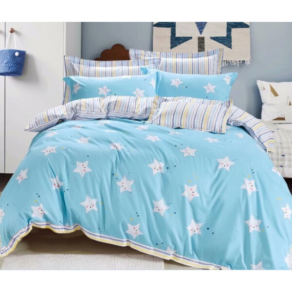 

Постельное белье CottonTwill Сатин Звёздочка на голубом Детский Голубой 147x112 см