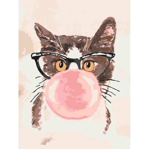 

Картины по номерам - BUBBLE GUM 30*40 см