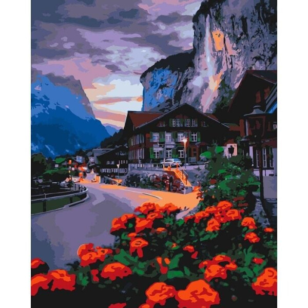 

Картина по номерам - Лето в Швейцарии 40x50 см
