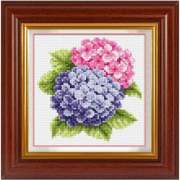 

Гортензии. Dream Art. Набор алмазной живописи 15*15 см