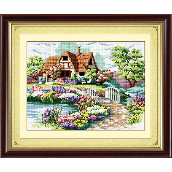 

Домик мечты Dream Art. Набор алмазной живописи 36*48 см