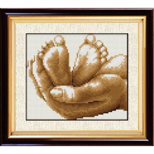 

Жизнь в руках. Dream Art. Набор алмазной живописи 20*17 см