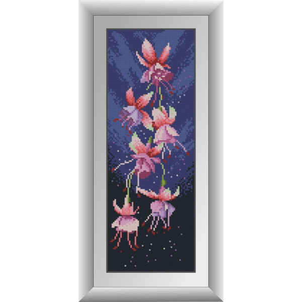 

Фуксия(панель). Dream Art. Набор алмазной живописи 15*42 см