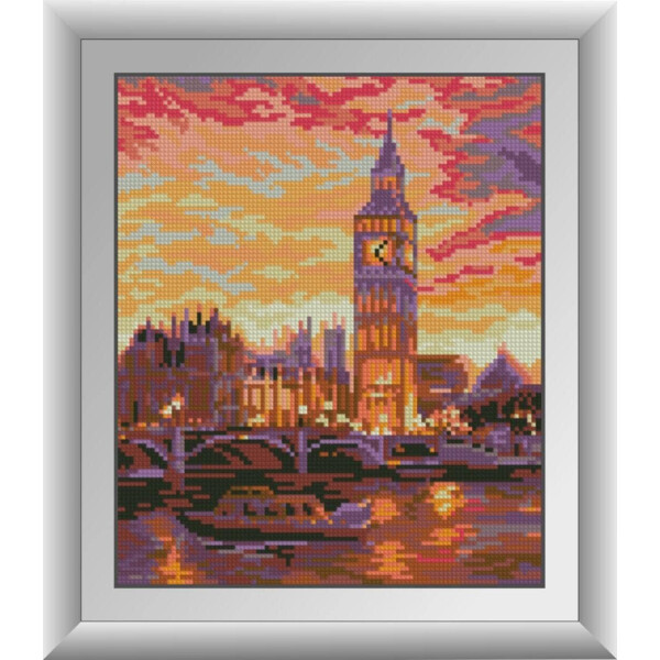 

Лондонский мост. Dream Art. Набор алмазной живописи 25*30 см