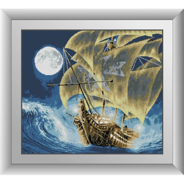 

К дальним берегам. Dream Art. Набор алмазной живописи 57*65 см