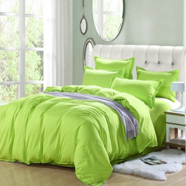 

Постельное белье CottonTwill Ранфорс Салатовый Турция 1.5-спальный 145x215 см
