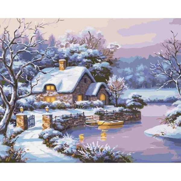 

Картина по номерам - Сказочная зима 40x50 см