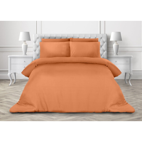 

Постельное белье CottonTwill Ранфорс Абрикос Турция 1.5-спальный 145x215 см