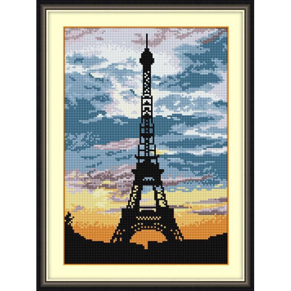 

Эйфелева башня на закате. Dream Art. Набор алмазной живописи 25x36 см