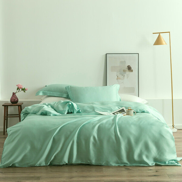 

Постельное белье CottonTwill Ранфорс Ментол Турция Евро 200x220 см