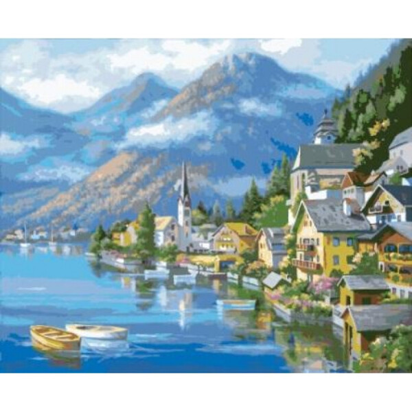 

Картины по номерам - Австрийский пейзаж 40x50 см
