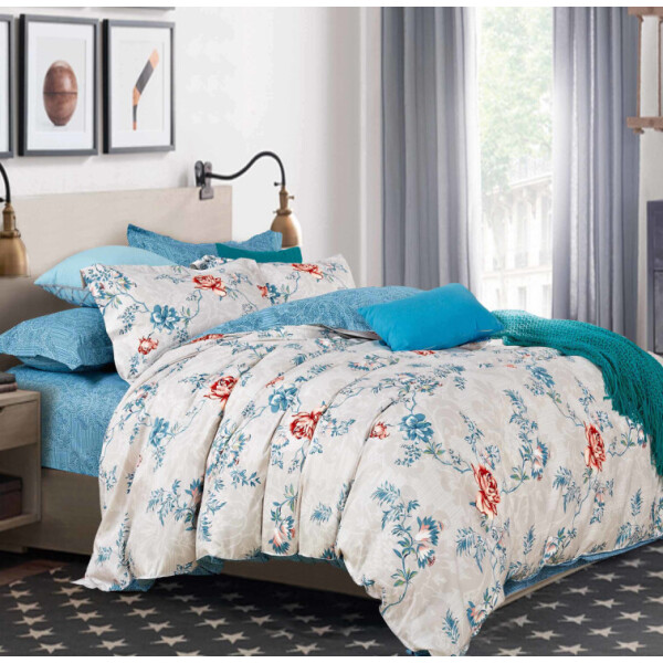 

Постельное белье CottonTwill с розами Феличита Детский Белый 147x112 см