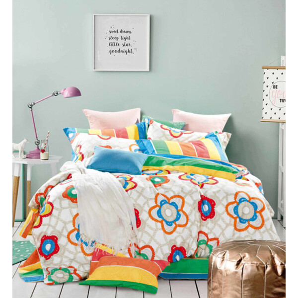 

Постельное белье CottonTwill Алиса Детский Разноцветный 147x112 см