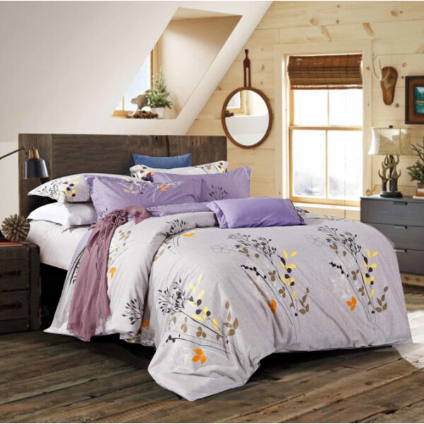 

Постельное белье CottonTwill Мари Семейный Сиреневый 2 х 145х215 см
