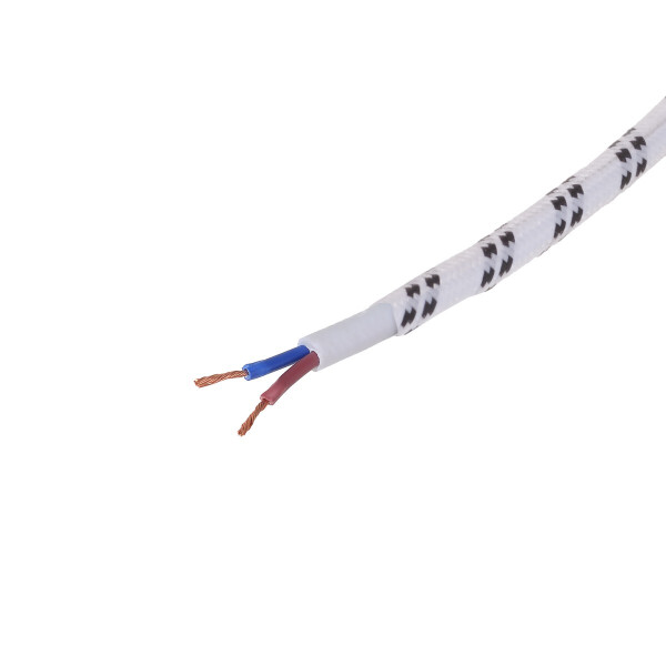 

Кабель IU-2 2x0,75 WH/BK
