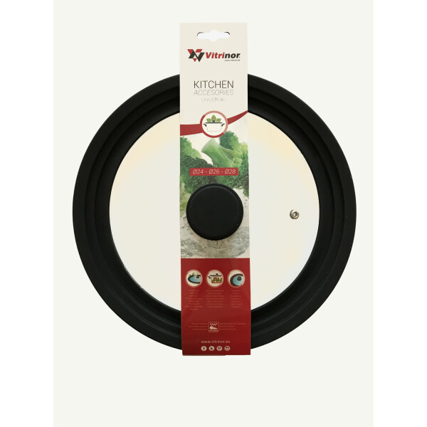 

Универсальная Крышка 24/26/28 См Vitrinor Black (1108471)