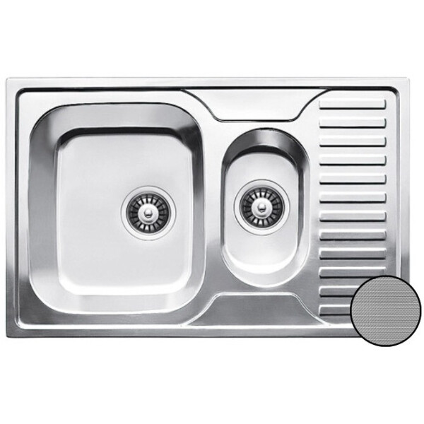 

Кухонная мойка врезная Galati Petrika 1.5C Textura