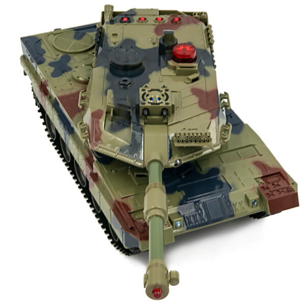

Большой танк LCF German Leopard со звуком 1:24 Зеленый