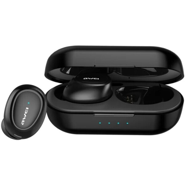 

Наушники Awei T6C TWS Earphones Wireless Charging Case Black