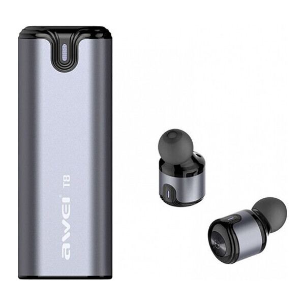 

Наушники Awei T8 Twins Earphones Gray