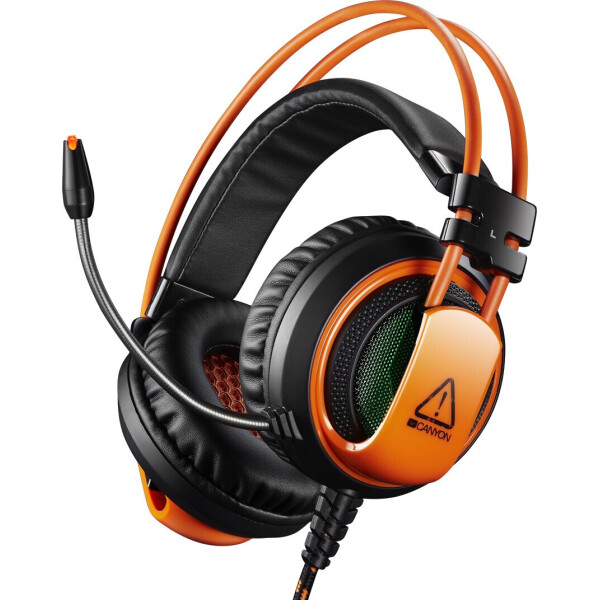 

Наушники Canyon CND-SGHS5 Black / Orange