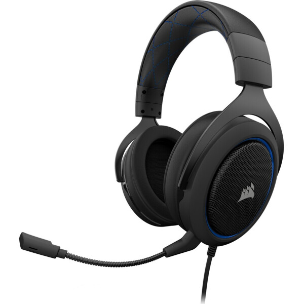 

Наушники Corsair HS50 Stereo Gaming Headset (CA-9011172-WW) Factory recertified Black / Blue