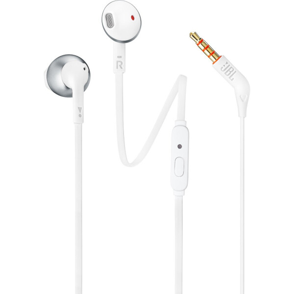 

Наушники JBL T205 (JBLT205CRM) White / Silver