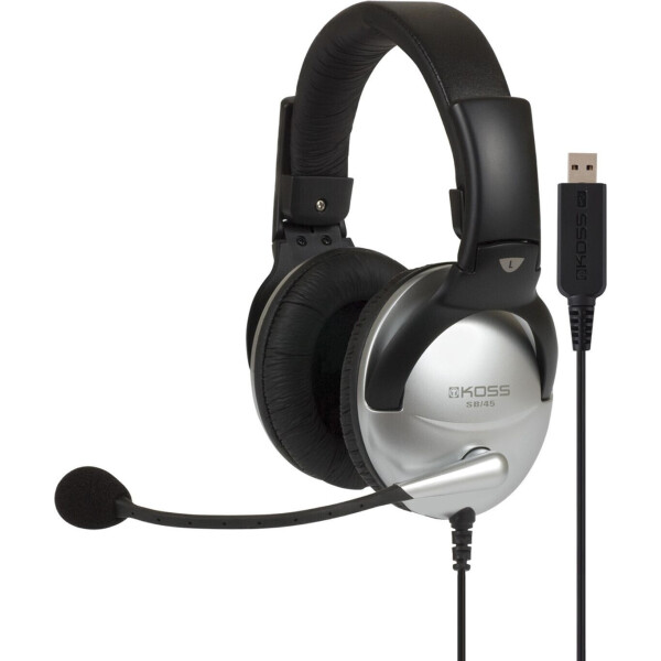 

Наушники Koss SB 45 USB Black / Silver