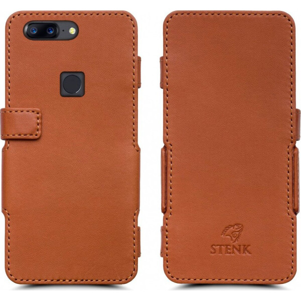 

Чехол книжка Stenk Prime для OnePlus 5T Camel (59826)
