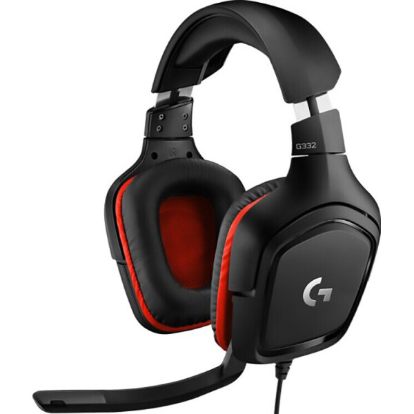 

Наушники Logitech G332 Wired Gaming Headset (981-000757) Black / Red