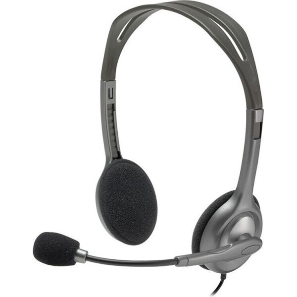 

Наушники Logitech H110 Stereo Headset (981-000271) Gray
