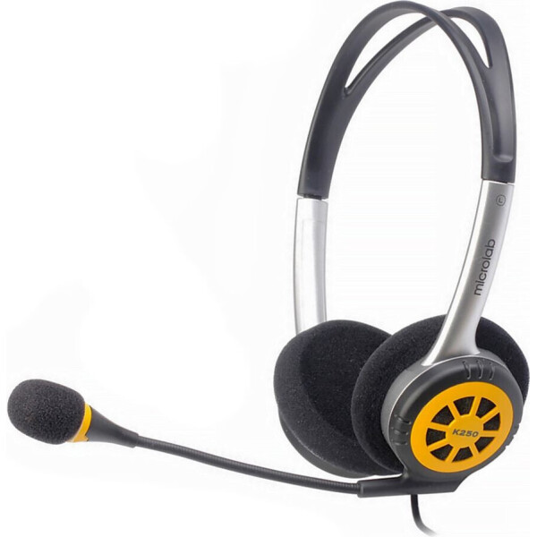 

Наушники Microlab K250 Black / Yellow