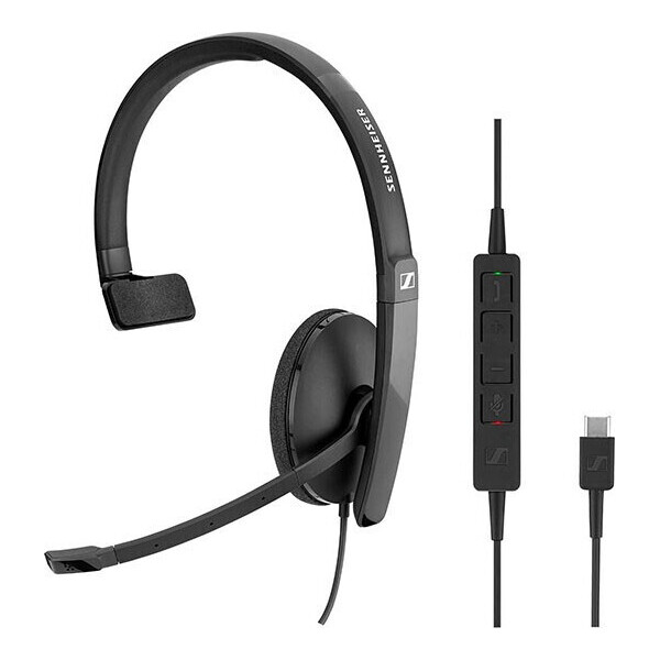 

Наушники Sennheiser SC 130 USB-C Black