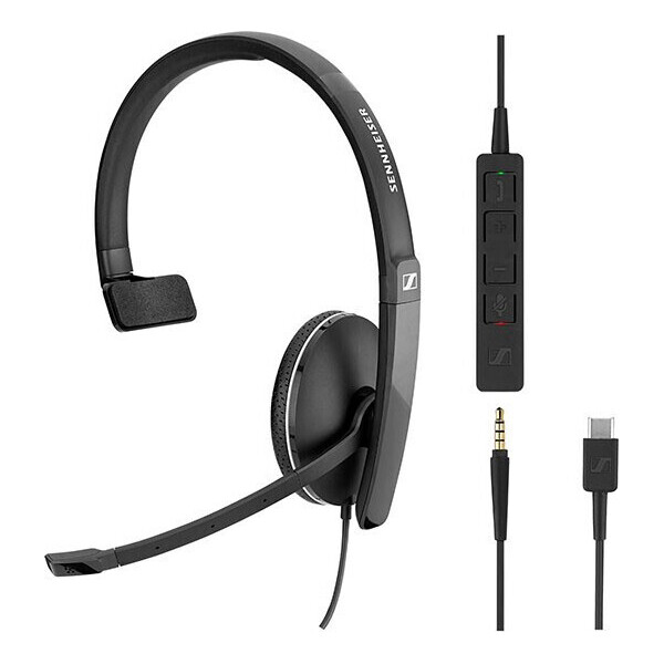 

Наушники Sennheiser SC 135 USB-C Black
