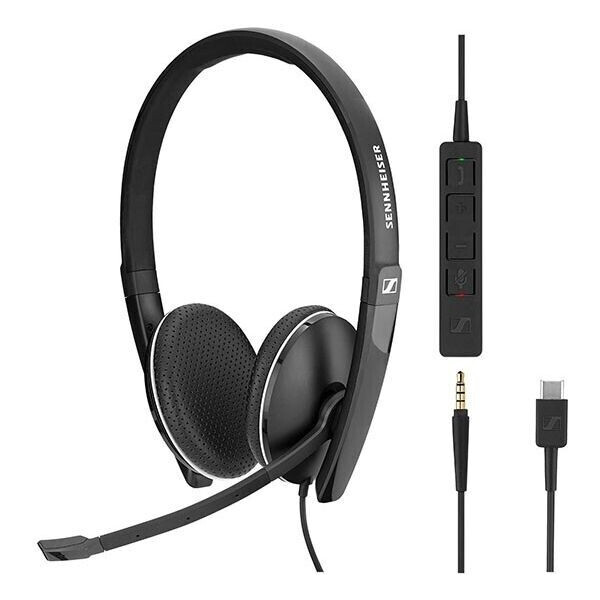

Наушники Sennheiser SC 165 USB Black
